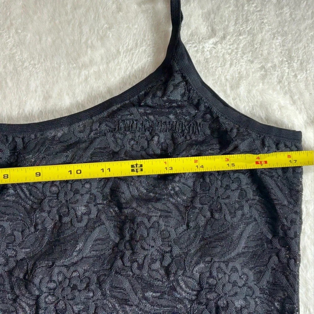 Harley-Davidson Women’s Black Lace Spaghetti Strap Floral Camisole Size Large - Picture 7 of 8